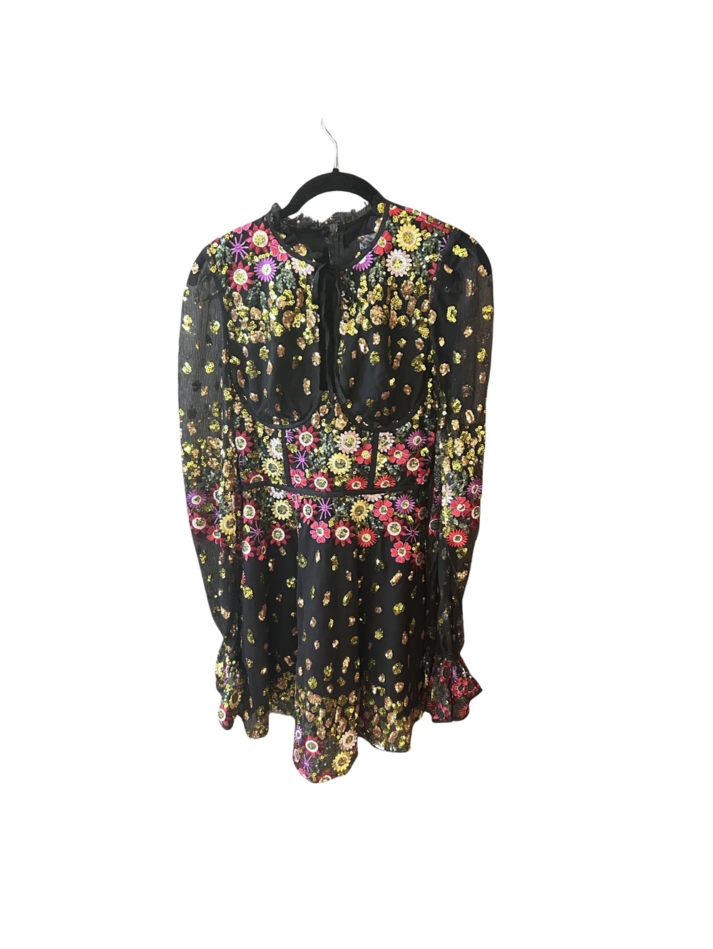 Lovers + Friends Floral Sequin Dress